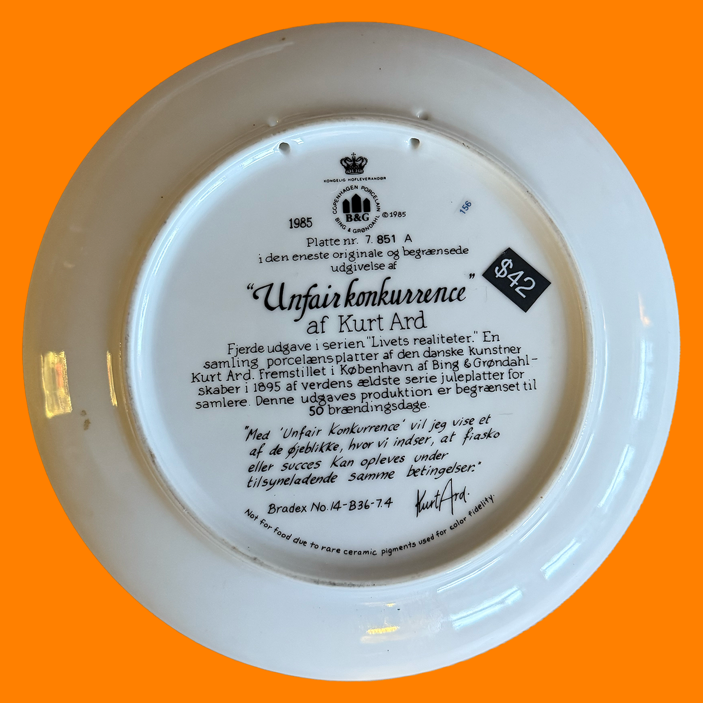 156 - Kurt Ard - "Unfair Konkurrence" - Fruit Children